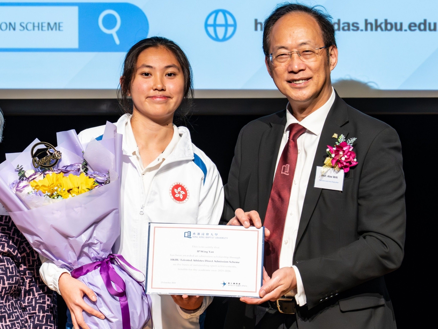 Prof. Wai and IP Wing Yan
