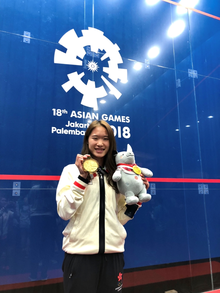 CHAN Ho Ling, Joey (PERM: 2017-2021; SLM: 2021-2023) Women’s Squash 